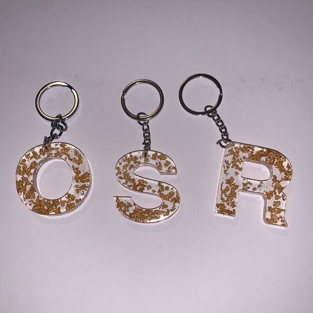 Initial Keychains!